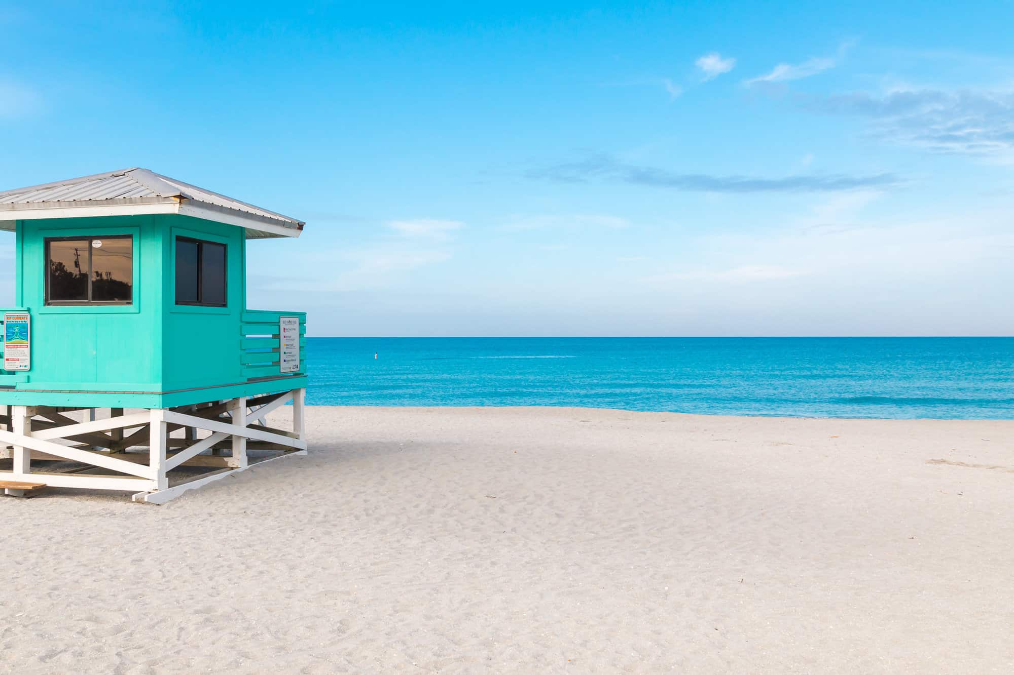 Beach wedding at Sarasota Beach on Florida's Gulf Coast