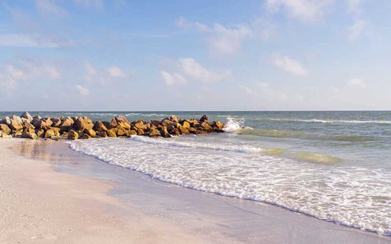 Beach wedding at Sunset Beach on Florida's Gulf Coast